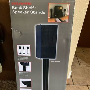 2 Pack Book shelf Speaker Stands